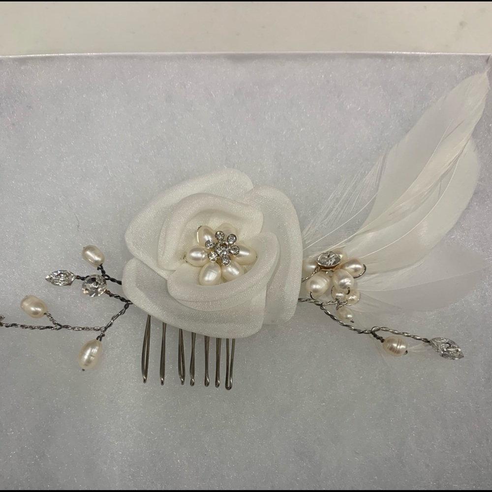 Beautiful hair piece for wedding and any other special event